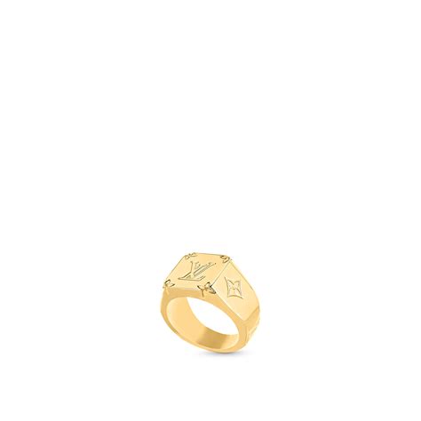 Monogram signet ring S00 